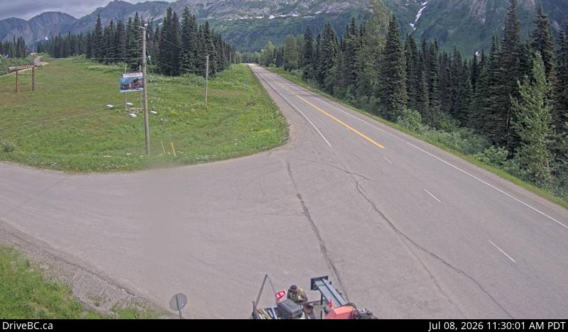 Snapshot from Pine Pass