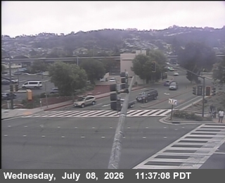 Snapshot from T259E -- SR-123 : Potrero Avenue - Looking East