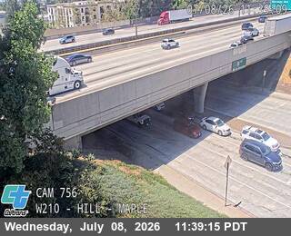 Snapshot from I-210 : (756) Hill-Maple