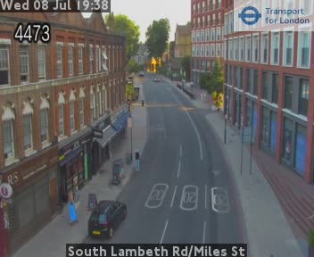 Snapshot from South Lambeth Rd/Miles St