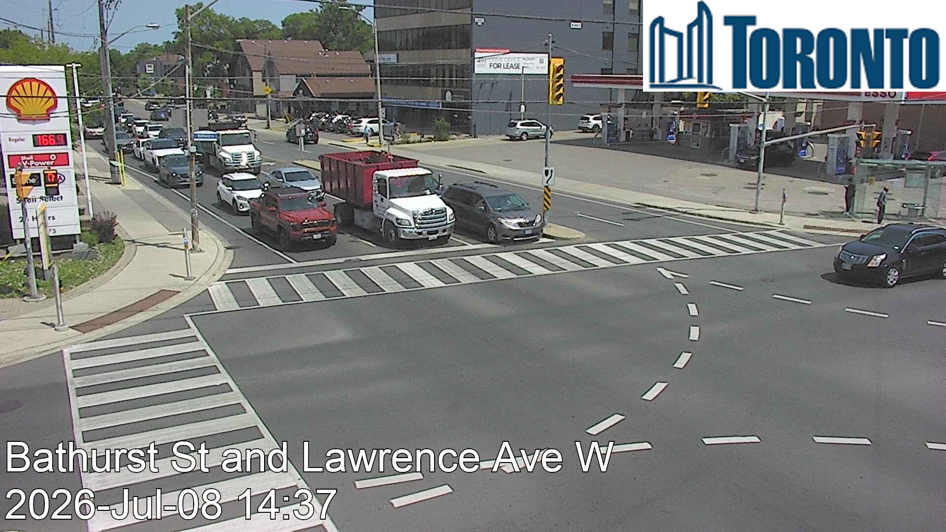 Snapshot from BATHURST ST / LAWRENCE AVE W