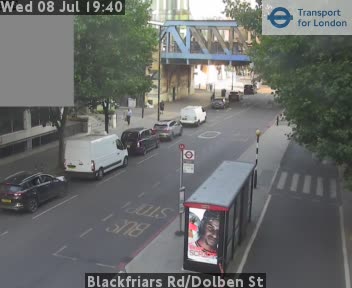 Snapshot from Blackfriars Rd/Dolben St