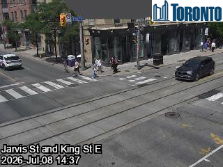 Snapshot from JARVIS ST / KING ST E