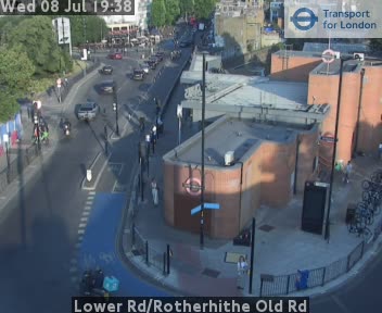 Snapshot from Lower Rd/Rotherhithe Old Rd