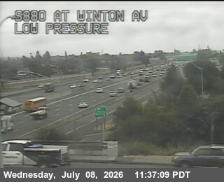 Snapshot from TV710 -- I-880 : AT WINTON AV