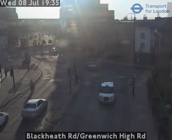 Snapshot from Blackheath Rd/Greenwich High Rd