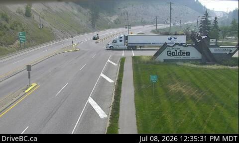 Snapshot from Golden eastbound