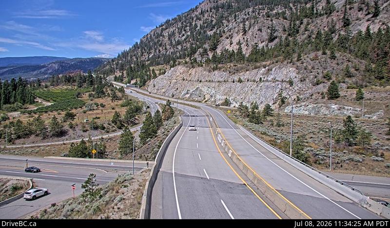 Snapshot from Highway 97 at Highway 97C - W