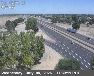 Snapshot from Hwy 5 at Elk Grove