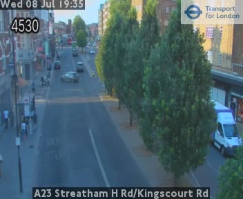 Snapshot from A23 Streatham H Rd/Kingscourt Rd