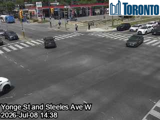 Snapshot from YONGE ST / STEELES AVE