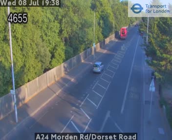 Snapshot from A24 Morden Rd/Dorset Road