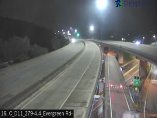 Snapshot from I-279 NB @ Exit 4 (McKnight Rd) Northbound