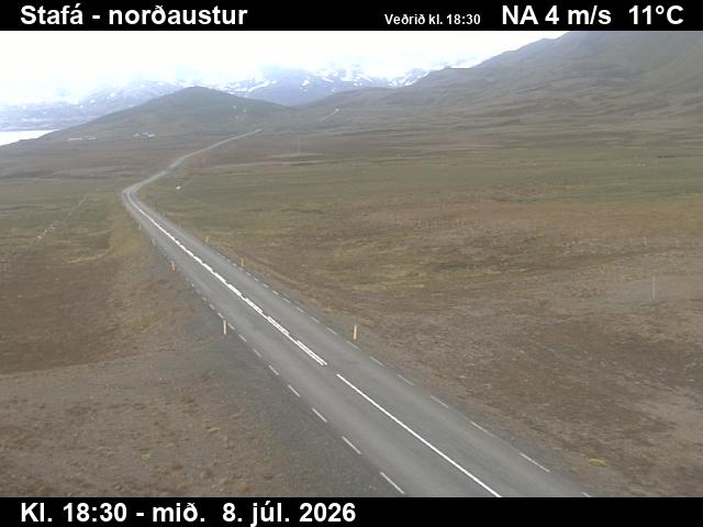 Snapshot from Stafá — Stafá til norðausturs