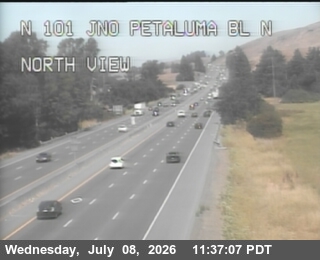 Snapshot from TV144 -- US-101 : North Of Petaluma Blvd