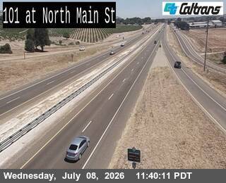 Snapshot from US-101 : North Main St - Theater Dr