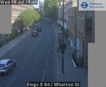 Snapshot from Kings X Rd / Wharton St