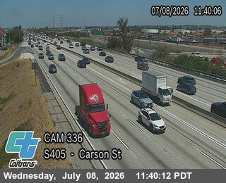 Snapshot from I-405 : (336) Carson St