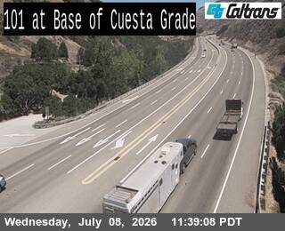 Snapshot from US-101 : Bottom of Cuesta Grade