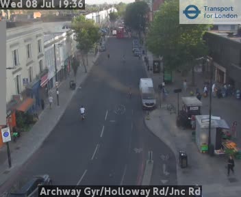 Snapshot from Archway Gyr/Holloway Rd/Jnc Rd