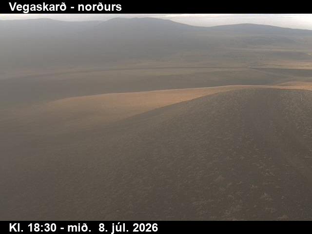 Snapshot from Vegaskarð — Vegaskarð til norðurs