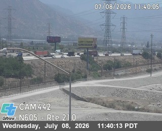 Snapshot from I-605 : (442) South of  I-210