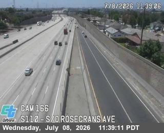 Snapshot from I-110 : (166) South Of Rosecrans Ave