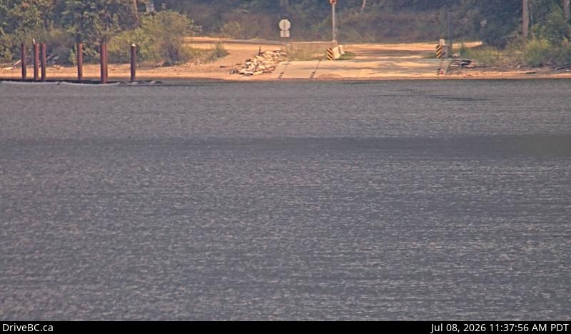 Snapshot from Adams Lake East Ferry Landing