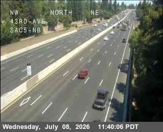 Snapshot from Hwy 5 at 43rd Ave