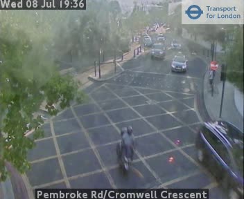 Snapshot from Pembroke Rd/Cromwell Crescent