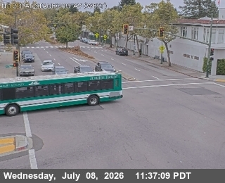 Snapshot from T263W -- SR-123 : AT STANFORD AV Looking West