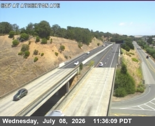Snapshot from TV139 -- SR-37 : E37 at Atherton Av