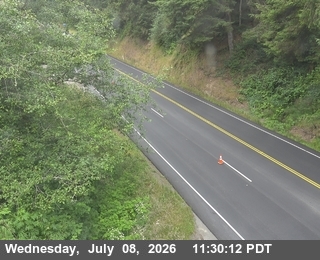 Snapshot from US-101 : North Of Cushing Creek - Looking North (C017)