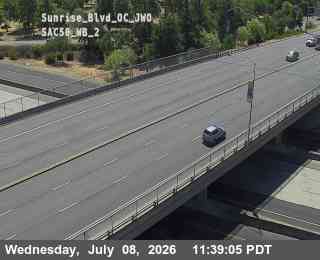 Snapshot from Hwy 50 at Sunrise Blvd OC JWO WB 2