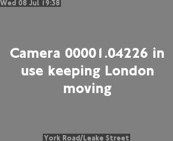 Snapshot from York Road/Leake Street