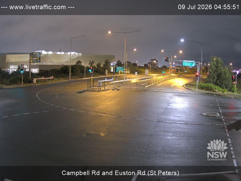 Snapshot from Campbell Rd and Euston Rd, St Peters