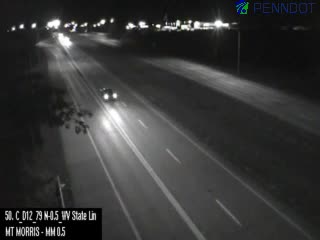 Snapshot from I-79 @ Exit 1 (Mount Morris) Northbound
