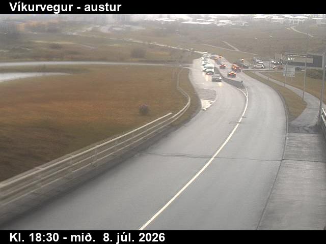 Snapshot from Vikurvegur — Víkurvegur austur