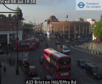 Snapshot from A23 Brixton Hill/Effra Rd