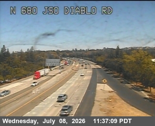 Snapshot from TVF14 -- I-680 : Just South Of Diablo Road