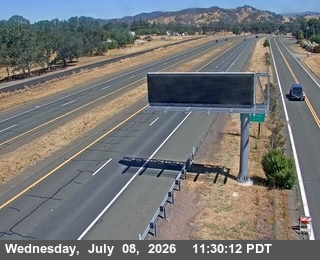 Snapshot from SR-29: S of 20 JCT - Looking North