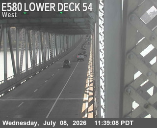 Snapshot from TVR40 -- I-580 : Lower Deck Pier 54