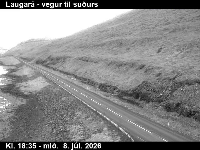 Snapshot from Laugará — Laugará séð á veg inn Ísafjörð