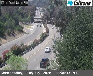 Snapshot from US-101 : Grand Avenue SLO