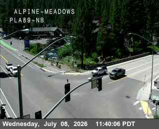 Snapshot from Hwy 89 at Alpine Meadows