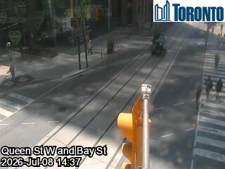 Snapshot from BAY ST / QUEEN ST W