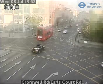 Snapshot from Cromwell Rd/Earls Court Rd