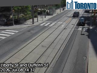 Snapshot from DUFFERIN ST / LIBERTY ST / PRIVATE ACCESS