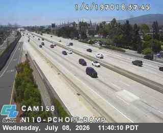 Snapshot from I-110 : (158) PCH Off-Ramp