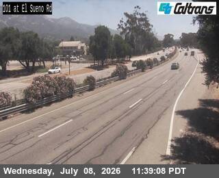 Snapshot from US-101: El Sueno Rd